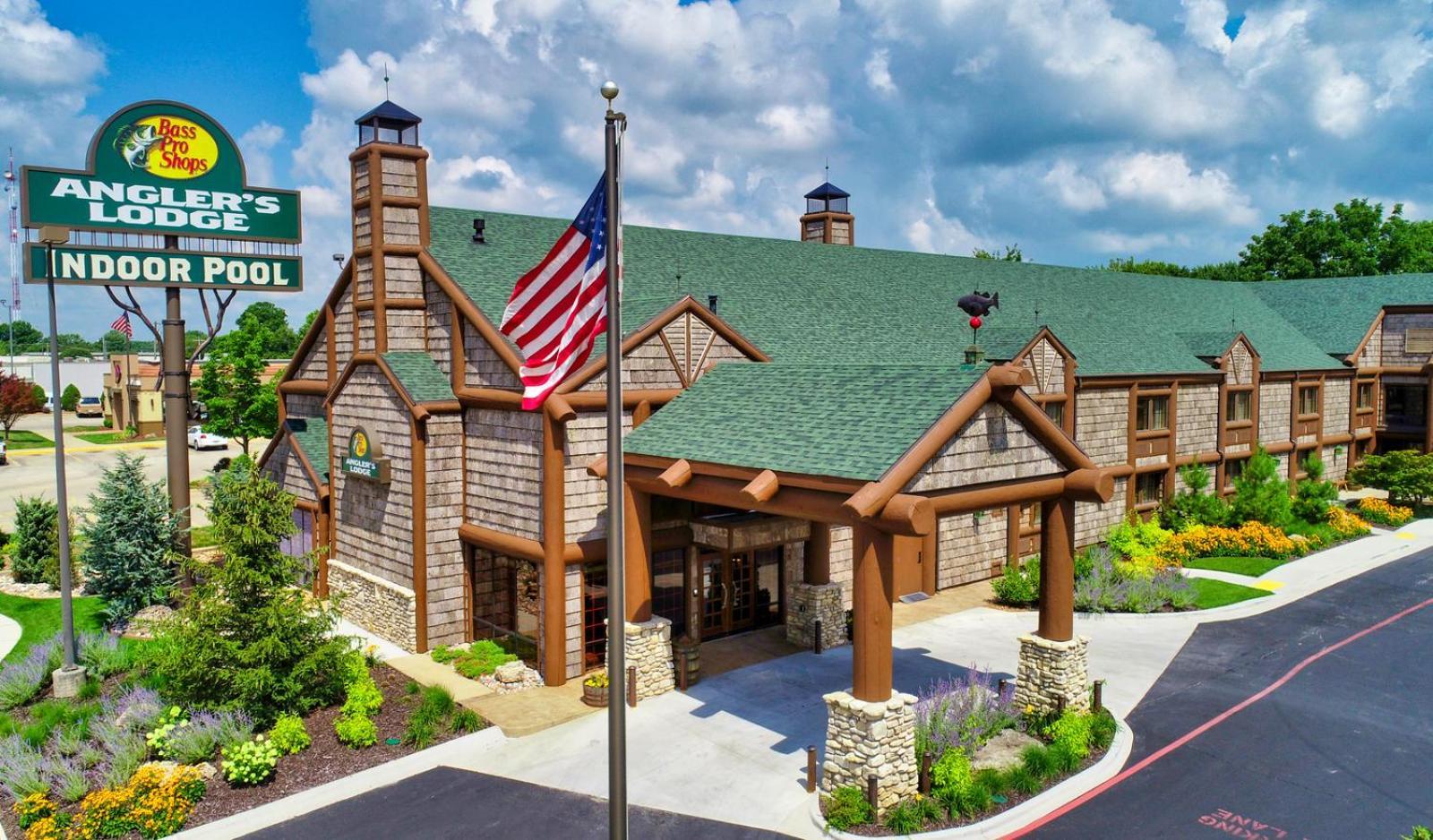 Bass Pro Shops Angler'S Lodge Springfield Exteriör bild